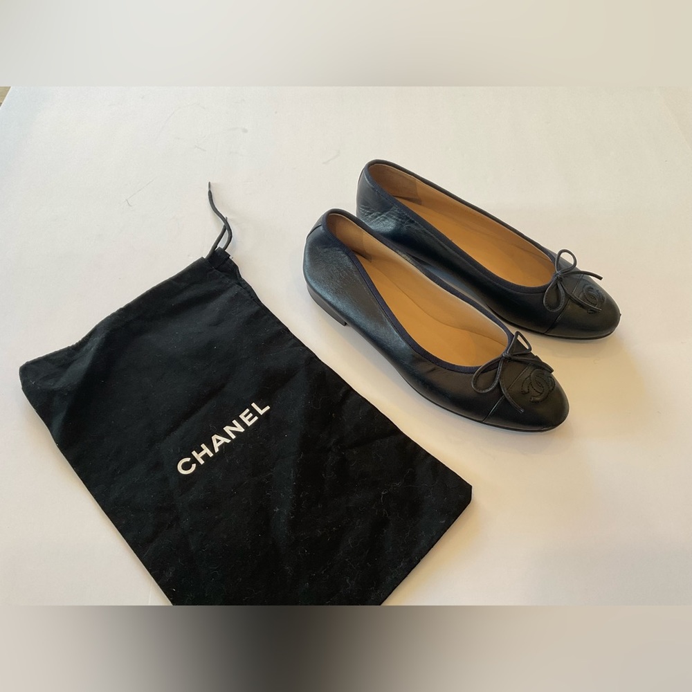 Chanel Ballerina Flats - Size 37.5